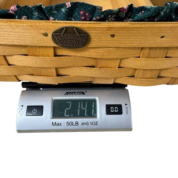 Peterboro Basket Buffet Server Divider Insert Liner Country Farmhouse Cottage - Picture 13 of 14